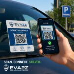 EVA2Z Car Parking Tag with QR Code - Image 4
